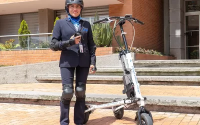 Ultra Seguridad utiliza Trikke para sus rondas